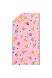 Serviette Solem Mélodie Givrée XL — Microfibre pour enfants