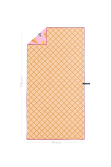 Serviette Solem Mélodie Givrée XL — Microfibre pour enfants