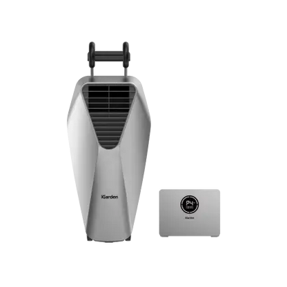 Moov Swim Jet Série X portable et rechargeable avec son module de contrôle Wi-Fi iGarden, vue de face