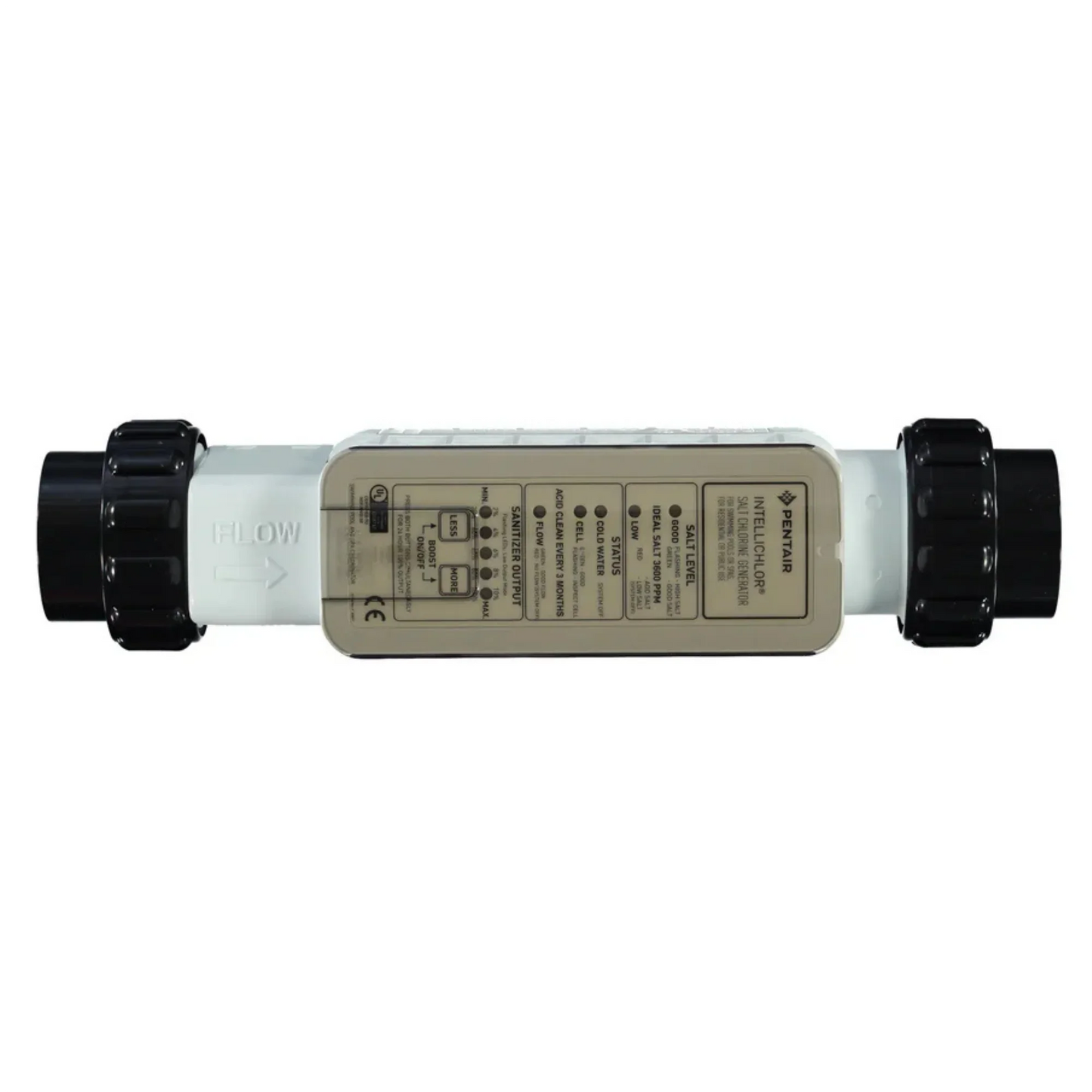 Cellule d’électrolyseur au sel Pentair IntelliChlor pour traitement d’eau de piscine
