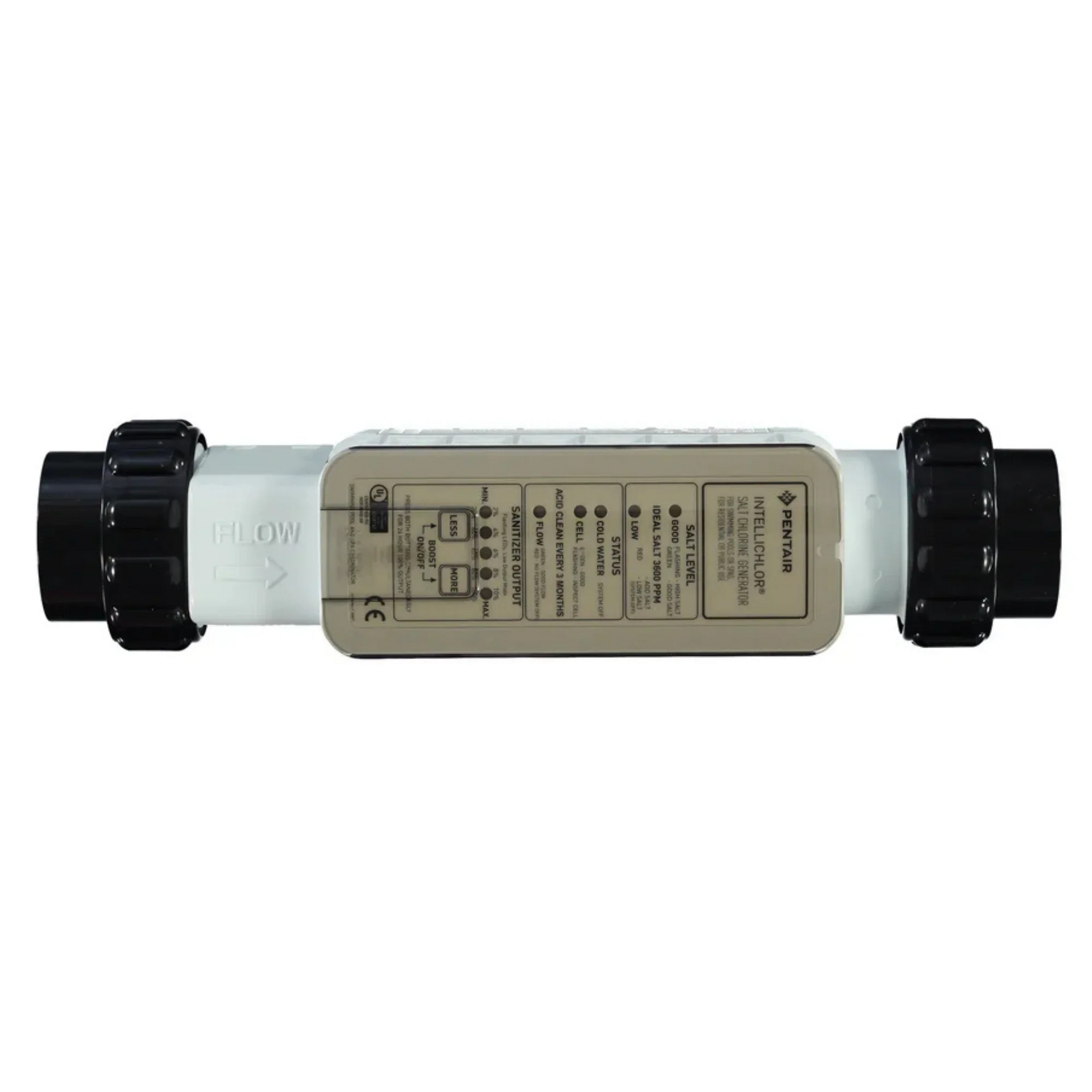 Cellule d’électrolyseur au sel Pentair IntelliChlor pour traitement d’eau de piscine