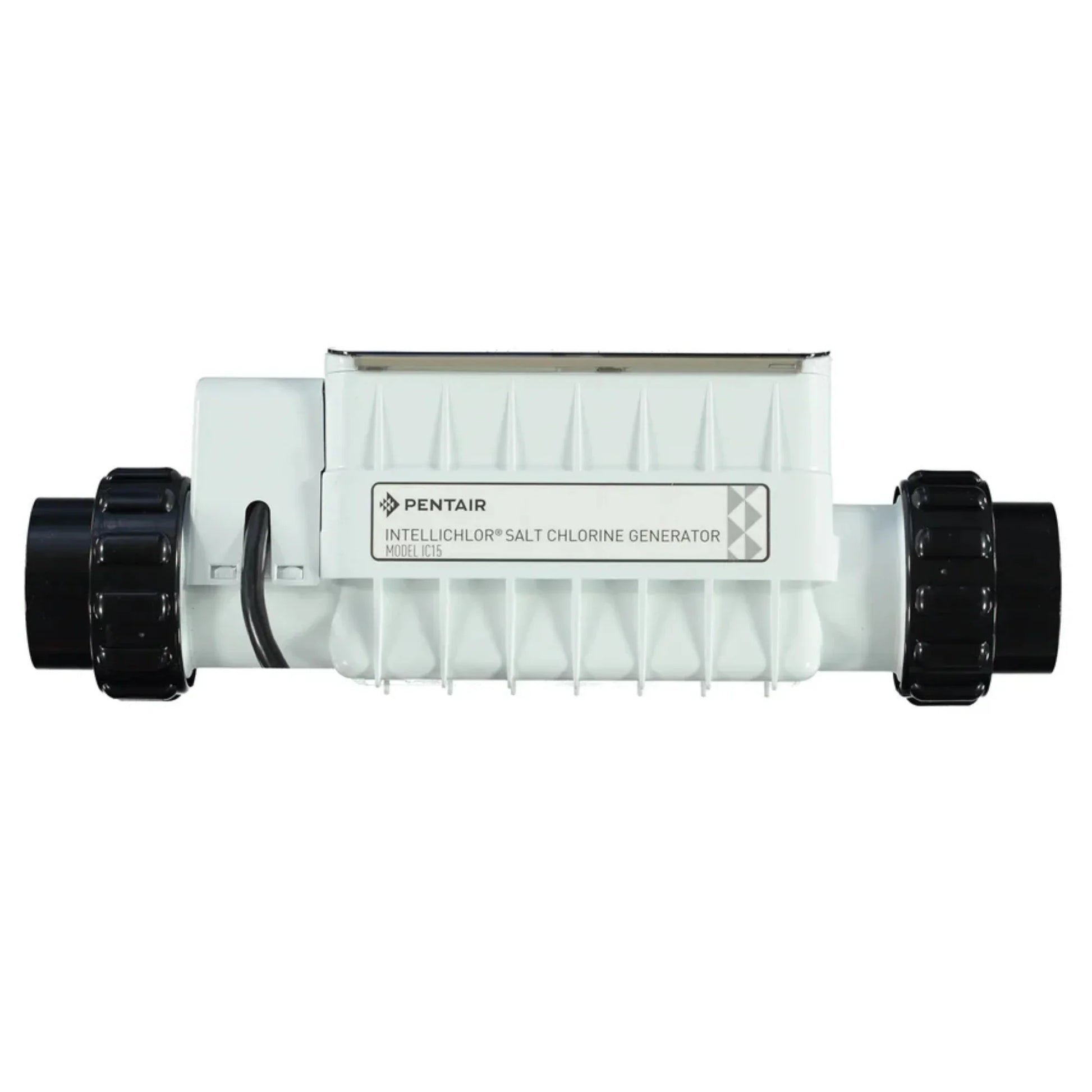 Électrolyseur au sel pour piscine, générateur de chlore blanc avec connecteurs noirs