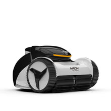 Robot nettoyeur de piscine moderne MOOV pour entretien piscines, design compact et roues larges