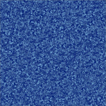 Échantillon de revêtement piscine bleu, motif galets, texture pour aménagement extérieur